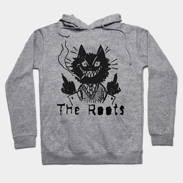 the roots and the bad cat Hoodie by vero ngotak